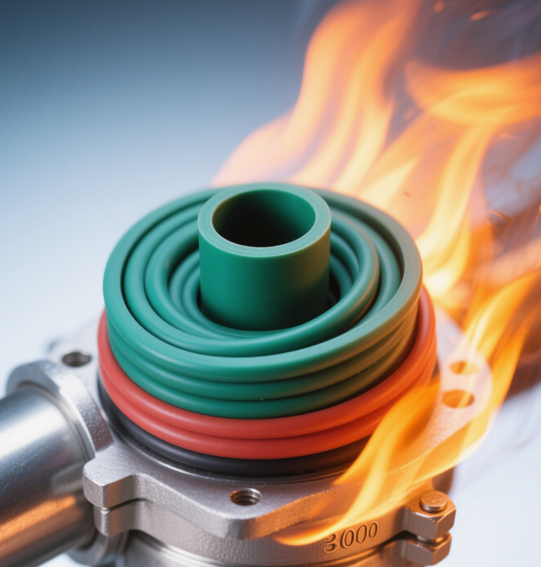 Silicone Rubber Resistant to 300 Degrees Celsius