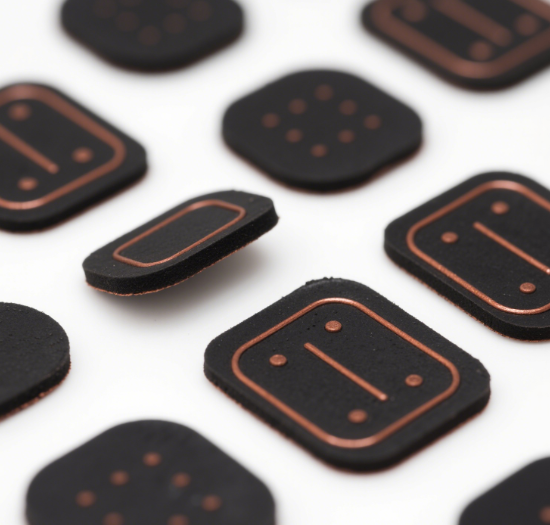 Applications of Strain-Responsive Conductive Rubber
