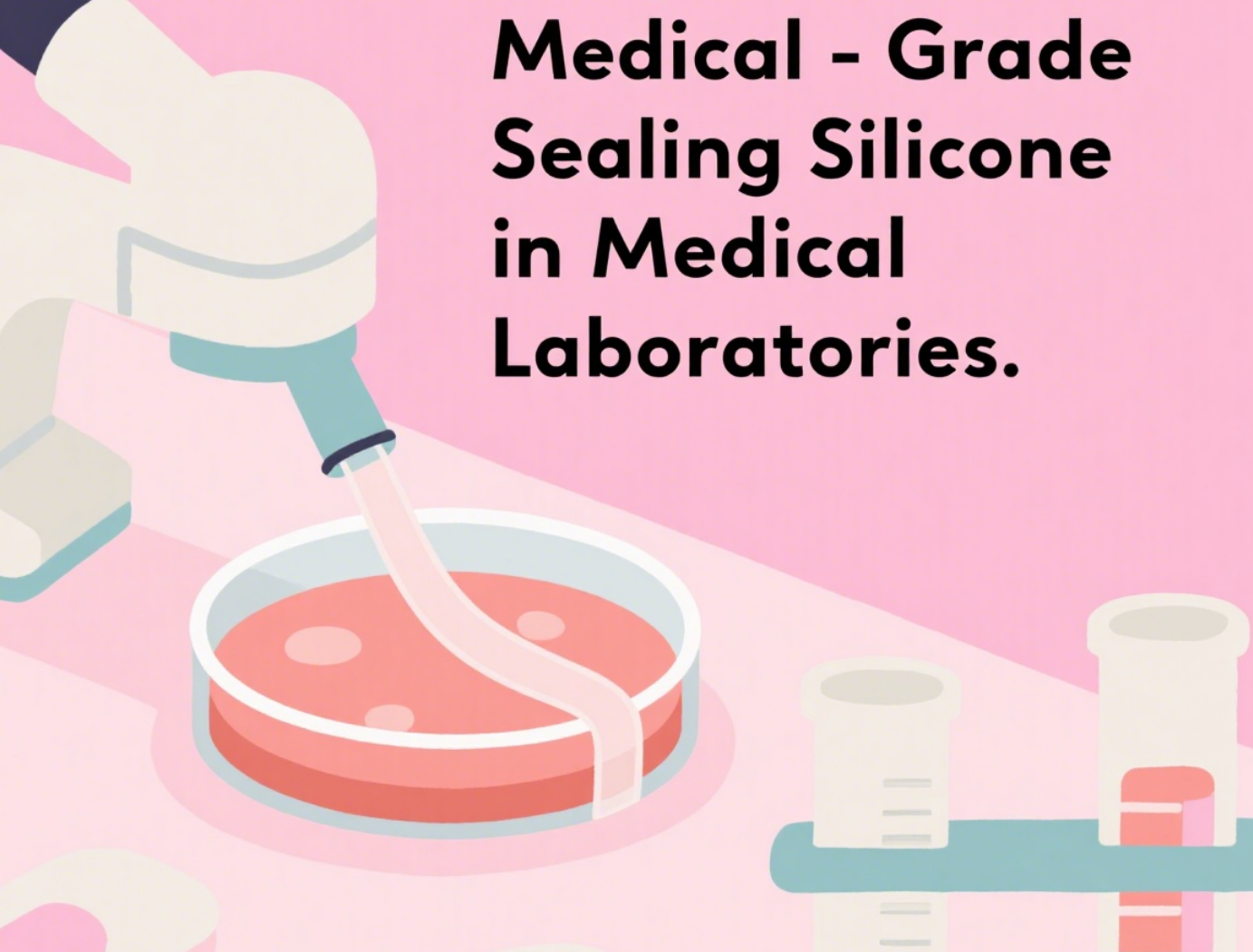 Analysis of the Application of Acidic Medical-Grade Sealing Silicone in the Medical Field