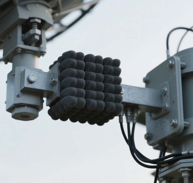 wave-absorbing rubber in satellite communication equipment插图