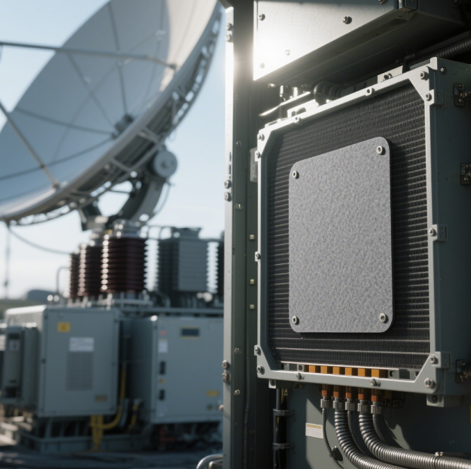 Thermal Conductive Pad in Satellite Communication Equipment