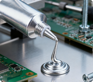 Conductive silver adhesive