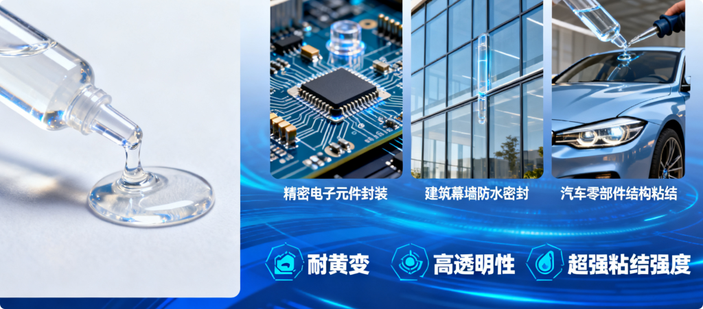 Analysis of the Diverse Application Scenarios and Core Value of Transparent Yellowing-Resistant Adhesives