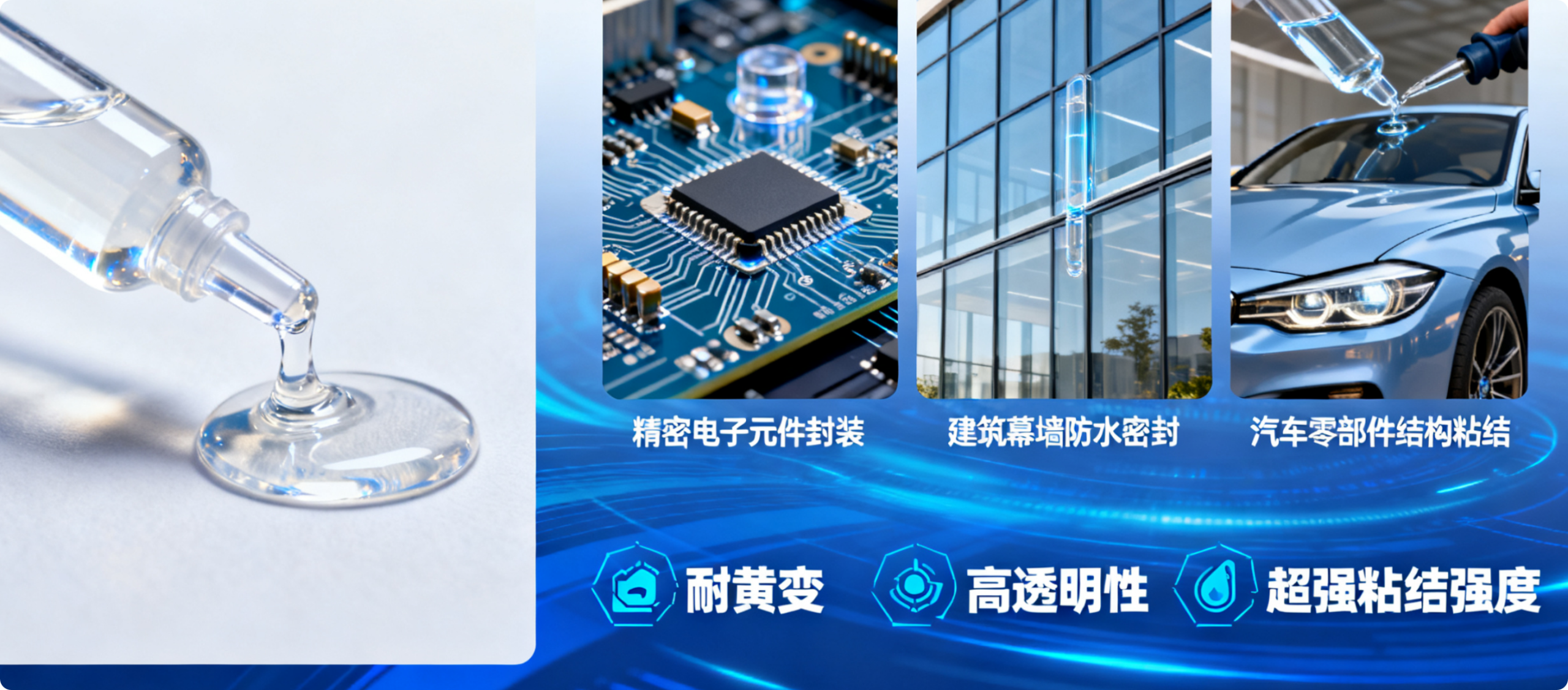 Analysis of the Diverse Application Scenarios and Core Value of Transparent Yellowing-Resistant Adhesives插图