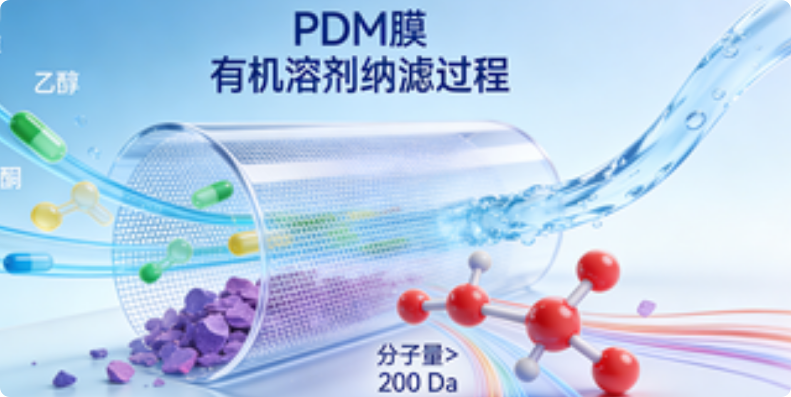 Application of Multifunctional PDMS Membranes