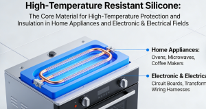 High-Temperature Resistant Silicone: The Core Material for High-Temperature Protection and Insulation in Home Appliances and Electronic & Electrical Fields