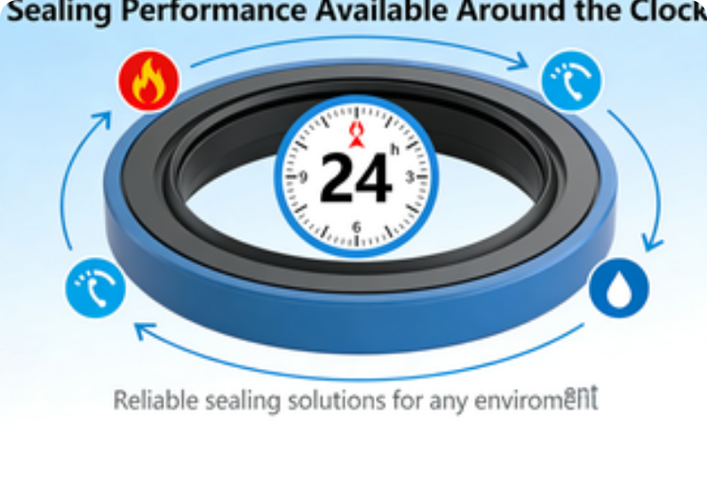 Say Goodbye to “Failure in Hot & Cold” – Sealing Performance Available Around the Clock