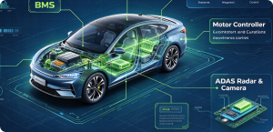 Technical Guide for EMI Suppression in Automotive High-Voltage Domain under CISPR25 — Special for BMS / OBC / Motor Controller / ADAS Radar & Camera